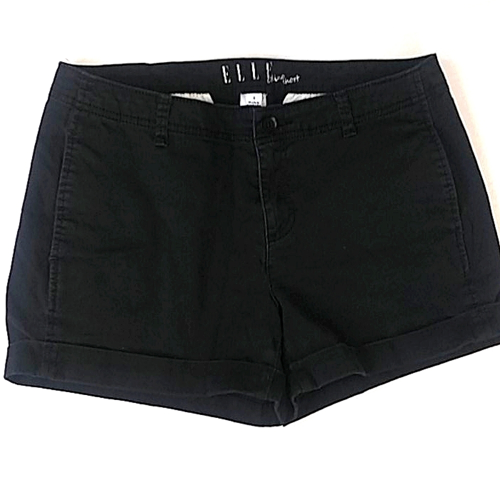 Ellle Black Chino Shorts